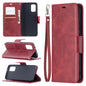 Retro Lambskin Texture Pure Color Horizontal Flip PU Leather Case with Holder & Card Slots & Wallet & Lanyard, For Nokia 5.4, For Samsung Galaxy A02s (EU Version)