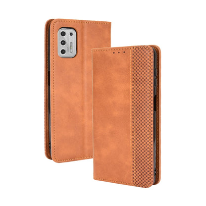 Magnetic Buckle Retro Crazy Horse Texture Horizontal Flip Leather Case with Holder & Card Slots & Photo Frame, For Motorola Moto G Play (2021), For Motorola Moto G Power (2021), For Motorola Moto G Stylus (2021)�����������������������������������������...