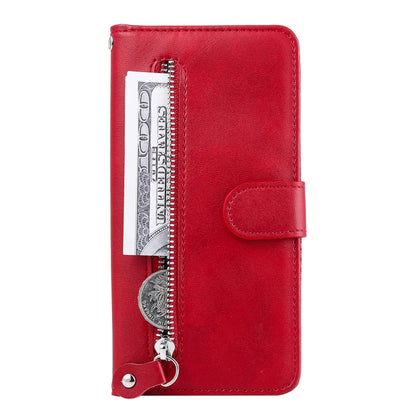 Fashion Calf Texture Zipper Horizontal Flip Leather Case with Stand & Card Slots & Wallet Function, For Huawei P smart 2021, For Huawei Y7a, For Honor 10X Lite, For Samsung Galaxy A52 5G, For Samsung Galaxy A72 5G