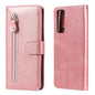Fashion Calf Texture Zipper Horizontal Flip Leather Case with Stand & Card Slots & Wallet Function, For Huawei P smart 2021, For Huawei Y7a, For Honor 10X Lite, For Samsung Galaxy A52 5G, For Samsung Galaxy A72 5G