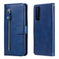 Fashion Calf Texture Zipper Horizontal Flip Leather Case with Stand & Card Slots & Wallet Function, For Huawei P smart 2021, For Huawei Y7a, For Honor 10X Lite, For Samsung Galaxy A52 5G, For Samsung Galaxy A72 5G