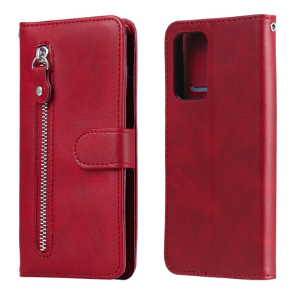 Fashion Calf Texture Zipper Horizontal Flip Leather Case with Stand & Card Slots & Wallet Function, For Huawei P smart 2021, For Huawei Y7a, For Honor 10X Lite, For Samsung Galaxy A52 5G, For Samsung Galaxy A72 5G