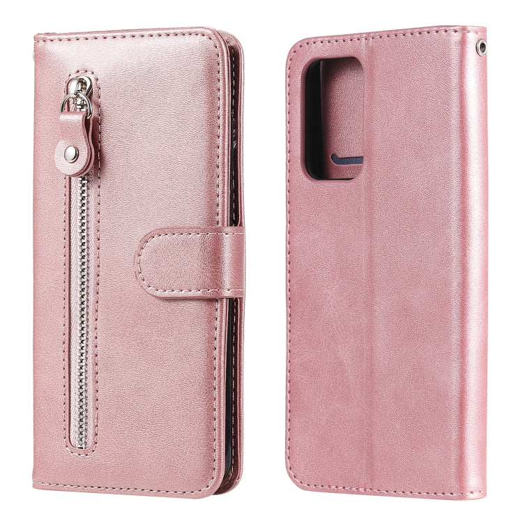 Fashion Calf Texture Zipper Horizontal Flip Leather Case with Stand & Card Slots & Wallet Function, For Huawei P smart 2021, For Huawei Y7a, For Honor 10X Lite, For Samsung Galaxy A52 5G, For Samsung Galaxy A72 5G