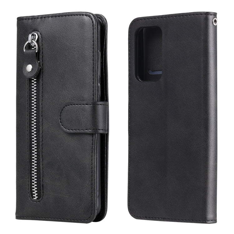 Fashion Calf Texture Zipper Horizontal Flip Leather Case with Stand & Card Slots & Wallet Function, For Huawei P smart 2021, For Huawei Y7a, For Honor 10X Lite, For Samsung Galaxy A52 5G, For Samsung Galaxy A72 5G