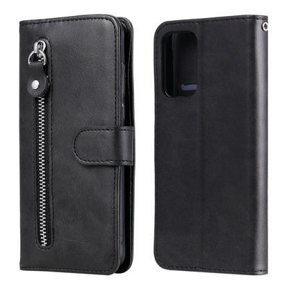 Fashion Calf Texture Zipper Horizontal Flip Leather Case with Stand & Card Slots & Wallet Function, For Huawei P smart 2021, For Huawei Y7a, For Honor 10X Lite, For Samsung Galaxy A52 5G, For Samsung Galaxy A72 5G