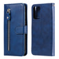 Fashion Calf Texture Zipper Horizontal Flip Leather Case with Stand & Card Slots & Wallet Function, For Huawei P smart 2021, For Huawei Y7a, For Honor 10X Lite, For Samsung Galaxy A52 5G, For Samsung Galaxy A72 5G