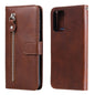 Fashion Calf Texture Zipper Horizontal Flip Leather Case with Stand & Card Slots & Wallet Function, For Huawei P smart 2021, For Huawei Y7a, For Honor 10X Lite, For Samsung Galaxy A52 5G, For Samsung Galaxy A72 5G