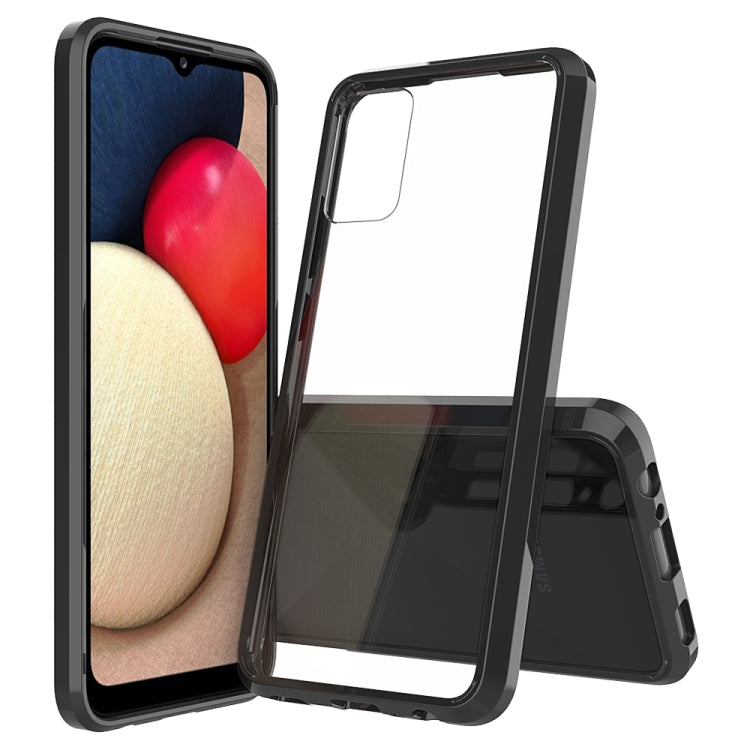 Scratchproof TPU + Acrylic Protective Case, For Samsung Galaxy A12, For Samsung Galaxy A32 5G, For Samsung Galaxy A72 5G / 4G, For Samsung Galaxy A52 5G / 4G, For Samsung Galaxy A02s (US Version), For Samsung Galaxy A02s (European Version