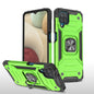 Magnetic Armor Shockproof TPU + PC Case with Metal Ring Holder, For Samsung Galaxy A12
