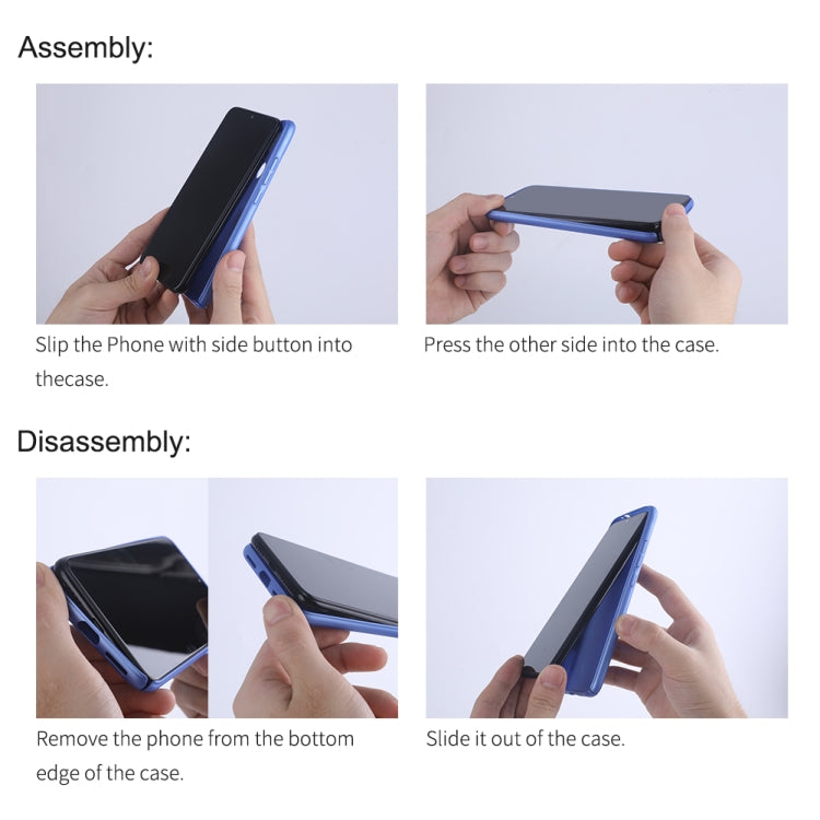 NILLKIN Frosted Concave-convex Texture PC Protective Case, For Samsung Galaxy A02s / M02s