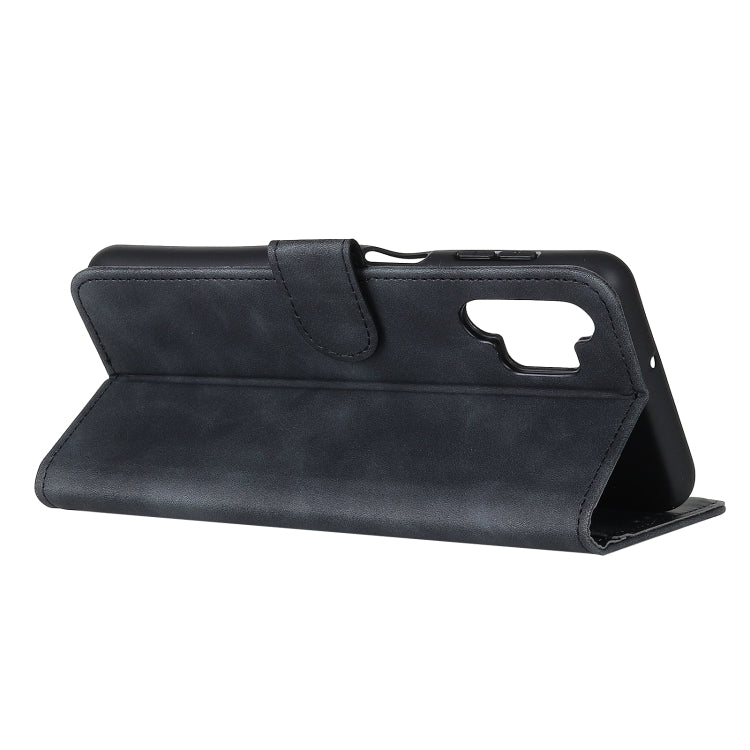 KHAZNEH Retro Texture PU + TPU Horizontal Flip Leather Case with Holder & Card Slots & Wallet, For Samsung Galaxy A32 4G