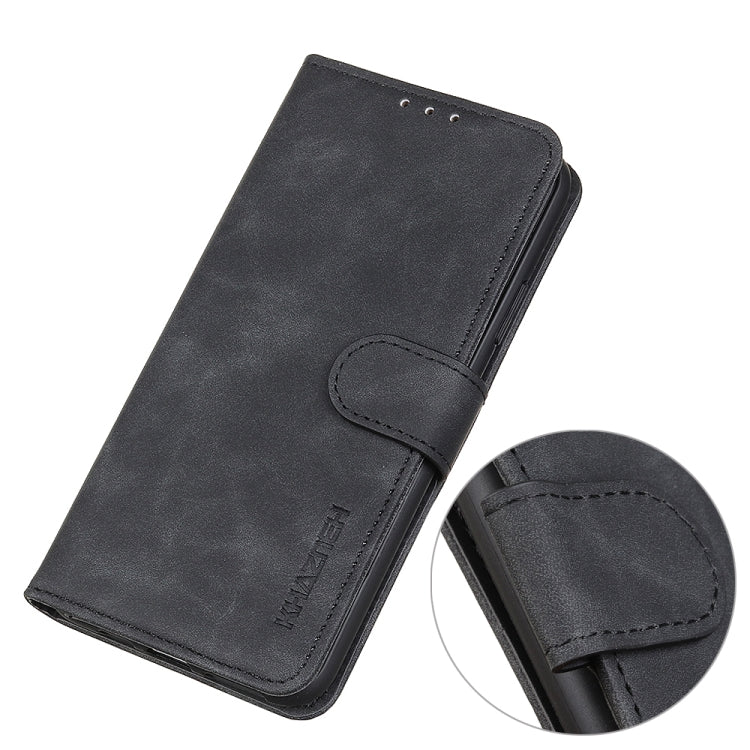 KHAZNEH Retro Texture PU + TPU Horizontal Flip Leather Case with Holder & Card Slots & Wallet, For Samsung Galaxy A32 4G