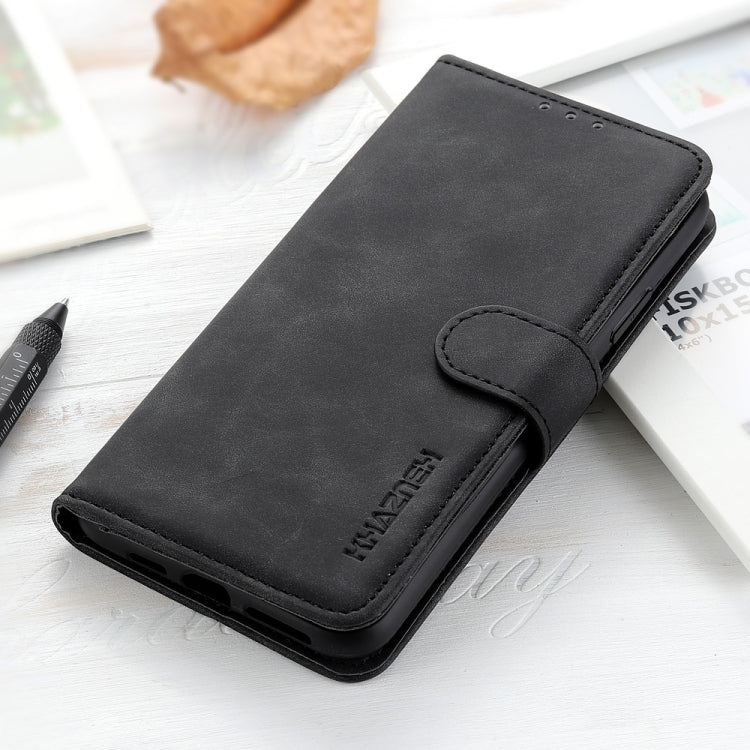 KHAZNEH Retro Texture PU + TPU Horizontal Flip Leather Case with Holder & Card Slots & Wallet, For Samsung Galaxy A32 4G