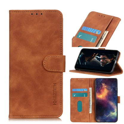 KHAZNEH Retro Texture PU + TPU Horizontal Flip Leather Case with Holder & Card Slots & Wallet, For Samsung Galaxy A32 4G