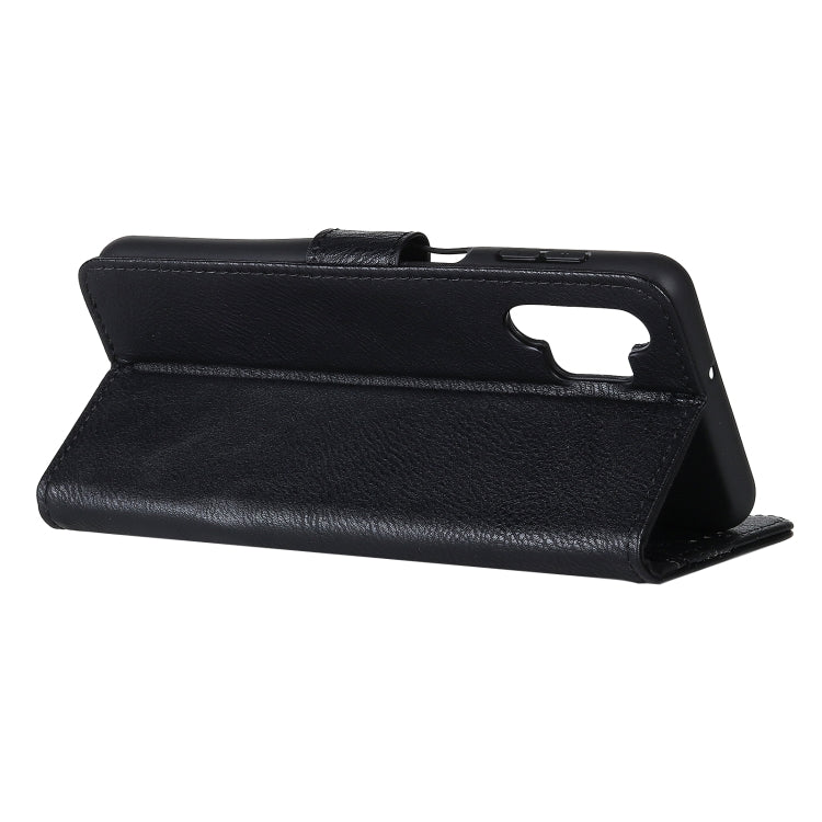 KHAZNEH Cowhide Texture Horizontal Flip Leather Case with Holder & Card Slots & Wallet, For Samsung Galaxy A32 4G