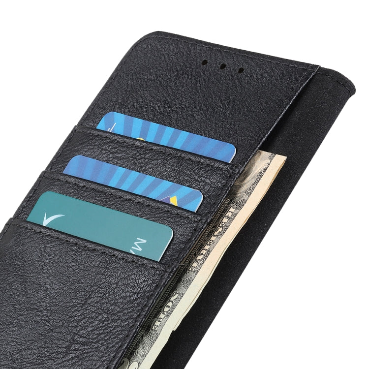 KHAZNEH Cowhide Texture Horizontal Flip Leather Case with Holder & Card Slots & Wallet, For Samsung Galaxy A32 4G