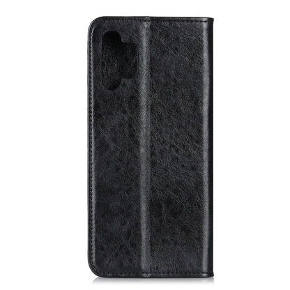 Magnetic Crazy Horse Texture Horizontal Flip Leather Case with Holder & Card Slots & Wallet, For Samsung Galaxy A32 4G