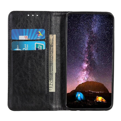 Magnetic Crazy Horse Texture Horizontal Flip Leather Case with Holder & Card Slots & Wallet, For Samsung Galaxy A32 4G