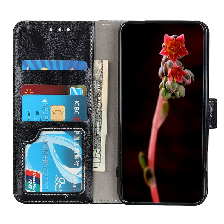 Retro Crazy Horse Texture Horizontal Flip Leather Case with Holder & Card Slots & Photo Frame & Wallet, For Samsung Galaxy A32 4G