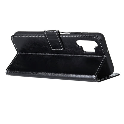 Retro Crazy Horse Texture Horizontal Flip Leather Case with Holder & Card Slots & Photo Frame & Wallet, For Samsung Galaxy A32 4G