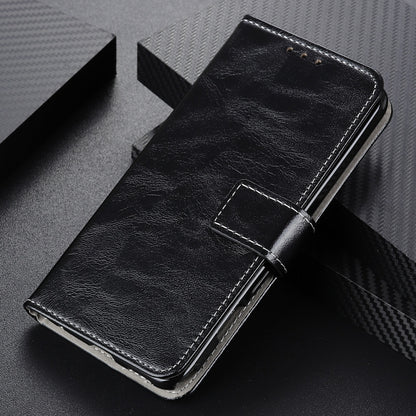 Retro Crazy Horse Texture Horizontal Flip Leather Case with Holder & Card Slots & Photo Frame & Wallet, For Samsung Galaxy A32 4G