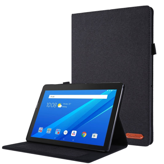 Horizontal Flip TPU + Fabric PU Leather Protective Case with Name Card Clip, For Lenovo Tab M10, For Lenovo Tab P11 Pro, For Lenovo Tab P11, For Galaxy Tab S8+ / Tab S8 Plus / Tab S7 FE / Tab S7+ / T970