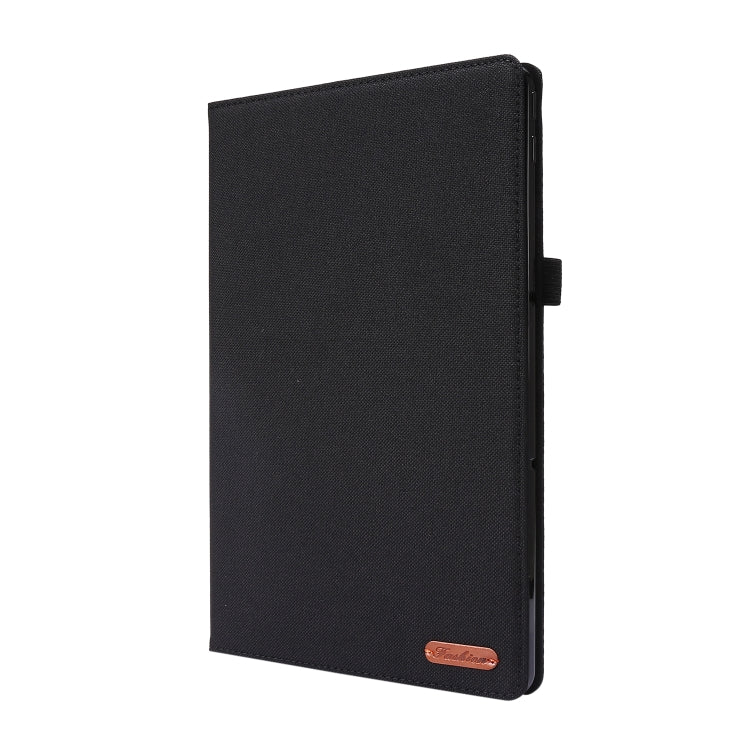 Horizontal Flip TPU + Fabric PU Leather Protective Case with Name Card Clip, For Lenovo Tab M10, For Lenovo Tab P11 Pro, For Lenovo Tab P11, For Galaxy Tab S8+ / Tab S8 Plus /  Tab S7 FE / Tab S7+ / T970�������������������������������������������������...