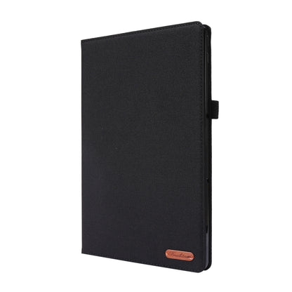 Horizontal Flip TPU + Fabric PU Leather Protective Case with Name Card Clip, For Lenovo Tab M10, For Lenovo Tab P11 Pro, For Lenovo Tab P11, For Galaxy Tab S8+ / Tab S8 Plus /  Tab S7 FE / Tab S7+ / T970�������������������������������������������������...