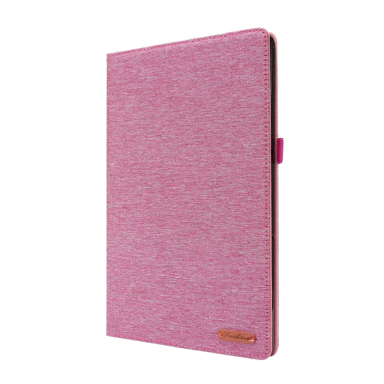 Horizontal Flip TPU + Fabric PU Leather Protective Case with Name Card Clip, For Lenovo Tab M10, For Lenovo Tab P11 Pro, For Lenovo Tab P11, For Galaxy Tab S8+ / Tab S8 Plus /  Tab S7 FE / Tab S7+ / T970�������������������������������������������������...
