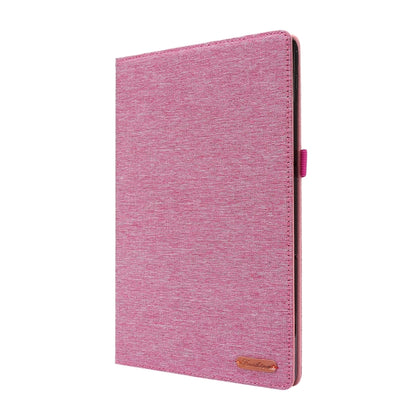 Horizontal Flip TPU + Fabric PU Leather Protective Case with Name Card Clip, For Lenovo Tab M10, For Lenovo Tab P11 Pro, For Lenovo Tab P11, For Galaxy Tab S8+ / Tab S8 Plus /  Tab S7 FE / Tab S7+ / T970�������������������������������������������������...