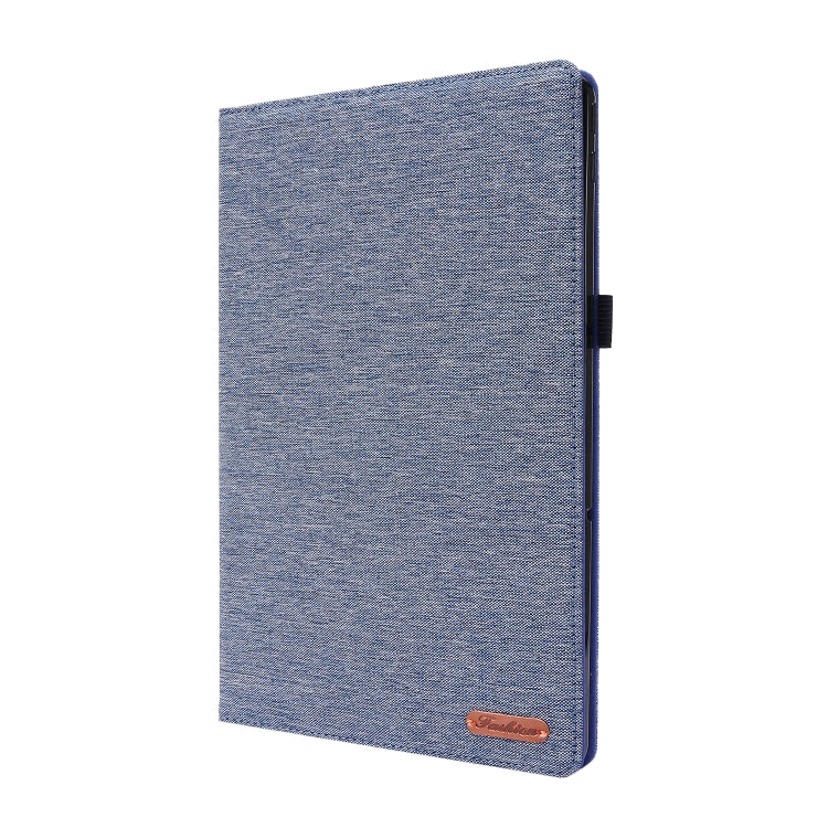 Horizontal Flip TPU + Fabric PU Leather Protective Case with Name Card Clip, For Lenovo Tab M10, For Lenovo Tab P11 Pro, For Lenovo Tab P11, For Galaxy Tab S8+ / Tab S8 Plus /  Tab S7 FE / Tab S7+ / T970�������������������������������������������������...