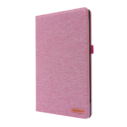 Horizontal Flip TPU + Fabric PU Leather Protective Case with Name Card Clip, For Lenovo Tab M10, For Lenovo Tab P11 Pro, For Lenovo Tab P11, For Galaxy Tab S8+ / Tab S8 Plus /  Tab S7 FE / Tab S7+ / T970�������������������������������������������������...