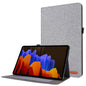 Horizontal Flip TPU + Fabric PU Leather Protective Case with Name Card Clip, For Lenovo Tab M10, For Lenovo Tab P11 Pro, For Lenovo Tab P11, For Galaxy Tab S8+ / Tab S8 Plus /  Tab S7 FE / Tab S7+ / T970�������������������������������������������������...