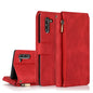 Skin-feel Crazy Horse Texture Zipper Wallet Bag Horizontal Flip Leather Case with Holder & Card Slots & Wallet & Lanyard, For Samsung Galaxy Note9, For Samsung Galaxy Note10, For Samsung Galaxy Note10+, For Samsung Galaxy Note20������������������������...