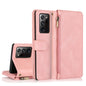 Skin-feel Crazy Horse Texture Zipper Wallet Bag Horizontal Flip Leather Case with Holder & Card Slots & Wallet & Lanyard, For Samsung Galaxy Note9, For Samsung Galaxy Note10, For Samsung Galaxy Note10+, For Samsung Galaxy Note20������������������������...