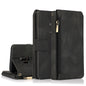 Skin-feel Crazy Horse Texture Zipper Wallet Bag Horizontal Flip Leather Case with Holder & Card Slots & Wallet & Lanyard, For Samsung Galaxy Note9, For Samsung Galaxy Note10, For Samsung Galaxy Note10+, For Samsung Galaxy Note20������������������������...