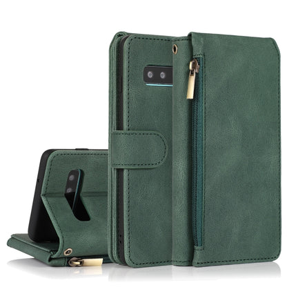 Skin-feel Crazy Horse Texture Zipper Wallet Bag Horizontal Flip Leather Case with Holder & Card Slots & Wallet & Lanyard, For Samsung Galaxy Note9, For Samsung Galaxy Note10, For Samsung Galaxy Note10+, For Samsung Galaxy Note20������������������������...