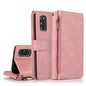 Skin-feel Crazy Horse Texture Zipper Wallet Bag Horizontal Flip Leather Case with Holder & Card Slots & Wallet & Lanyard, For Samsung Galaxy S20, For Samsung Galaxy S20+, For Samsung Galaxy S20 Ultra, For Samsung Galaxy S20 FE 5G�����������������������...