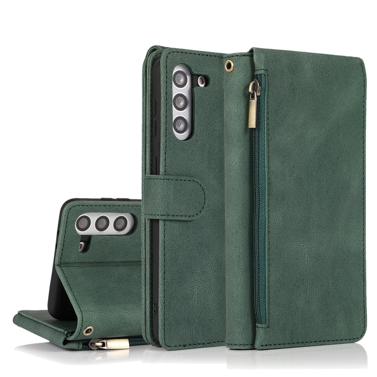 Skin-feel Crazy Horse Texture Zipper Wallet Bag Horizontal Flip Leather Case with Holder & Card Slots & Wallet & Lanyard, For Samsung Galaxy S20, For Samsung Galaxy S20+, For Samsung Galaxy S20 Ultra, For Samsung Galaxy S20 FE 5G�����������������������...
