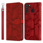 Life of Tree Embossing Pattern Horizontal Flip Leather Case with Holder & Card Slot & Wallet & Photo Frame & Lanyard