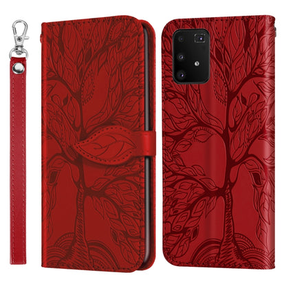 Life of Tree Embossing Pattern Horizontal Flip Leather Case with Holder & Card Slot & Wallet & Photo Frame & Lanyard