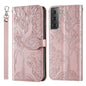 Life of Tree Embossing Pattern Horizontal Flip Leather Case with Holder & Card Slot & Wallet & Photo Frame & Lanyard