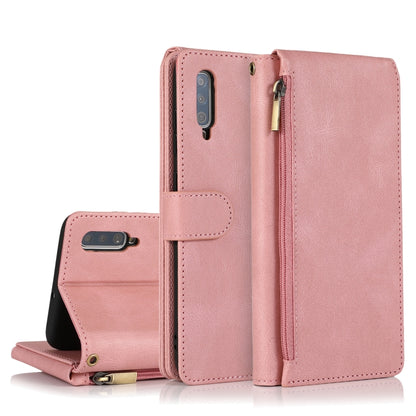 Skin-feel Crazy Horse Texture Zipper Wallet Bag Horizontal Flip Leather Case with Holder & Card Slots & Wallet & Lanyard, For Samsung Galaxy A51, For Samsung Galaxy A51 5G, For Samsung Galaxy A52 5G, For Samsung Galaxy A70, For Samsung Galaxy A71������...