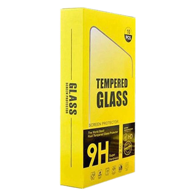 10 PCS 0.26mm 9H Surface Hardness 2.5D Explosion-proof Tempered Glass Non-full Screen Film