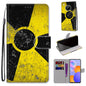 Coloured Drawing Cross Texture Horizontal Flip PU Leather Case with Holder & Card Slots & Wallet & Lanyard