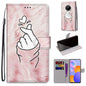 Coloured Drawing Cross Texture Horizontal Flip PU Leather Case with Holder & Card Slots & Wallet & Lanyard