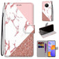 Coloured Drawing Cross Texture Horizontal Flip PU Leather Case with Holder & Card Slots & Wallet & Lanyard