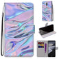 Coloured Drawing Cross Texture Horizontal Flip PU Leather Case with Holder & Card Slots & Wallet & Lanyard