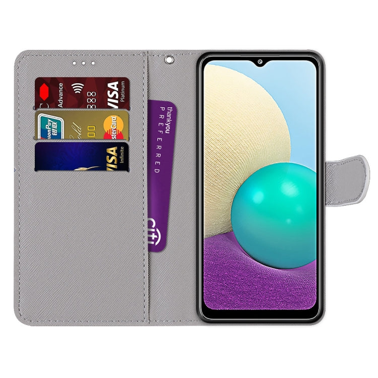 Coloured Drawing Cross Texture Horizontal Flip PU Leather Case with Holder & Card Slots & Wallet & Lanyard