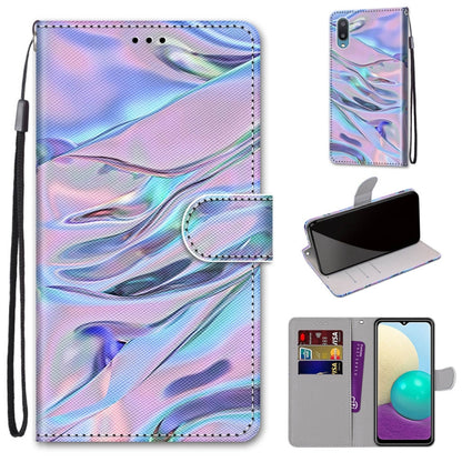 Coloured Drawing Cross Texture Horizontal Flip PU Leather Case with Holder & Card Slots & Wallet & Lanyard